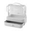 Lillan Plastic 3 Compartment Makeup Organiser