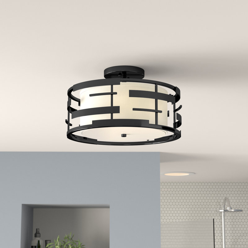 Carnbrock Semi Flush Mount