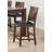Lucus Upholstered Faux Leather Counter Stool