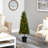 3.5ft. Cypress Artificial Tree with 350 LED Lights UV Resistant (Indoor/Outdoor)