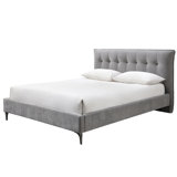 Rexsie Tufted Headboard Queen Bed