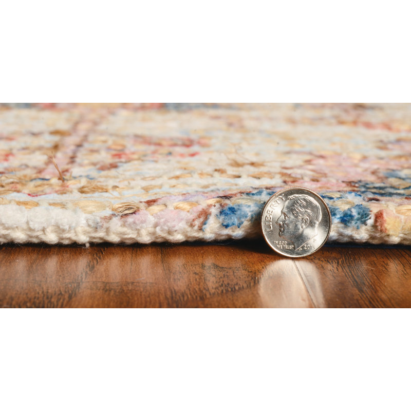 Gloucester Oriental Area Rug, Rectangle 3'3" x 5'3", Blue/Red