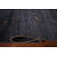 Tapis tribal bleu marine Gabbeh 8