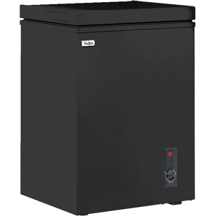 Black+decker 1.2 Cu. ft. Compact Upright Freezer, Mini Deep Freeze with Full-Width Wire Shelf, White
