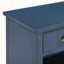 Console rétro avec paniers tissés jacinthe d'eau-821422423
