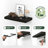 Furinno TANNA Floating Shelves for Wall, 9 x 35 Wall Shelf, Wall Mounted Floating Shelf with Invisible Brackets, 2-in Thick Shelf, for Bathroom, Living Room, Bedroom, Home Office, Tobacco Oak-126669013-127118257