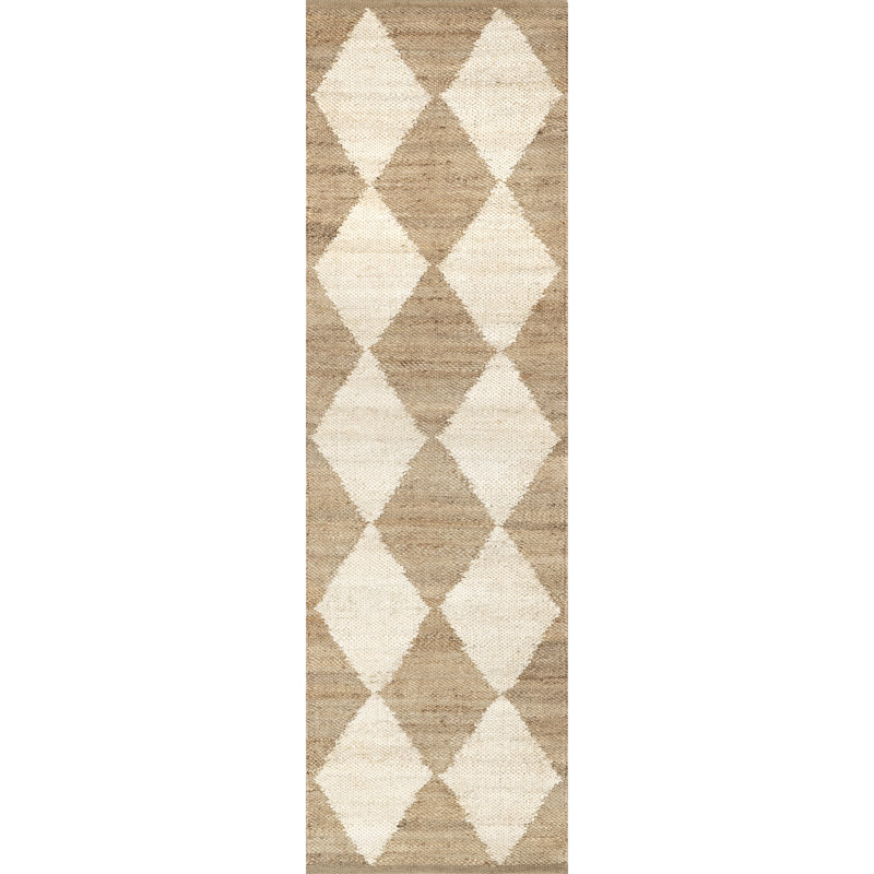 Tapis naturel Godelinde, Tapis de couloir 2 pi x 8 pi