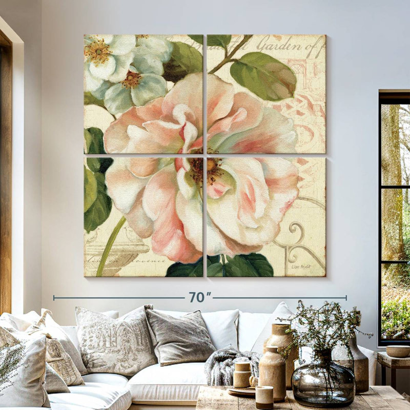 Harnek Les Jardin, 57" H x 57" W