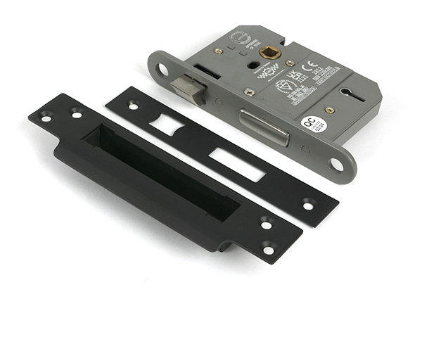 Sash Lock, Aged Bronze