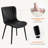 Modern Dining Chairs, Leather Dining Side Chairs With Sturdy Metal Frame & Non-Slip Feet For Kitchen, Restaurant-1565100528-1565100526