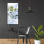 «Sailboat Reflections I» par Emma Scarvey, art mural en verre acrylique-1680479235