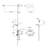 Thermostatic Complete Shower System with Rough in-Valve