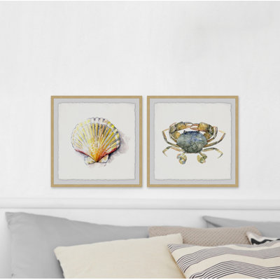 " Partners For Life Diptych " by Rachel Byler 2 - Pieces