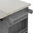 Outdoor Kitchen Island Fir Wood Kitchen Island With Stainless Steel Top-124440825