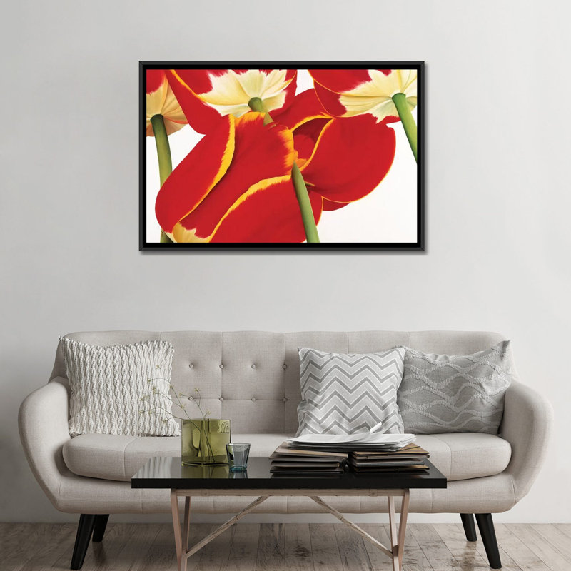 «Dutch II», impression sur toile, H 18 po x l 26 po x P 1,5 po, Toile encadrée noire, Pas de tapis