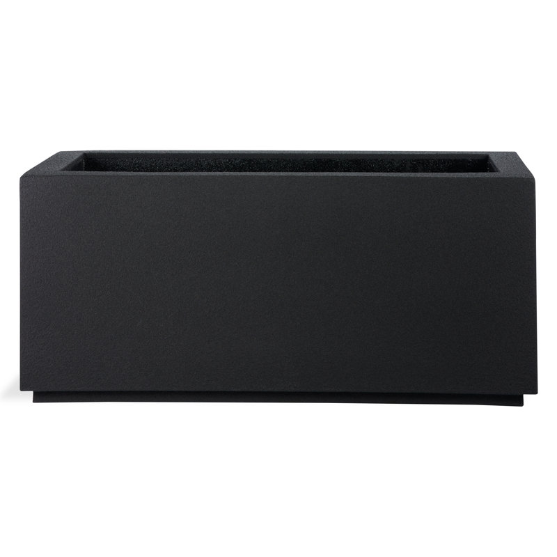 Argentine Trough Planter, Black