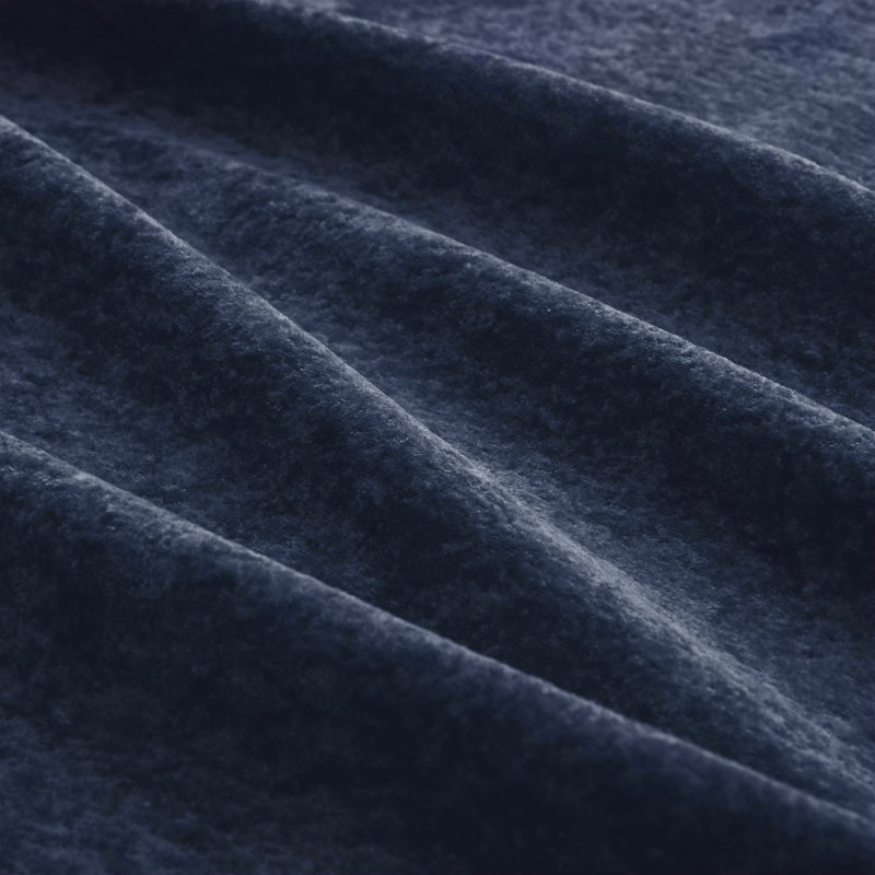 Canapé sans accoudoirs en velours - bleu
