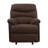 Chocolate Microfiber Motion Recliner