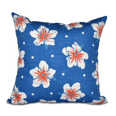 Hibiscus Blooms Pillow Cover & Insert
