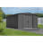 Classic Steel Storage Shed, 10X14, Charcoal-55865215-119311399
