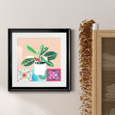 Growing Happy II - peinture encadrée