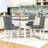 5-Piece Dining Table Set with 4 Chairs
