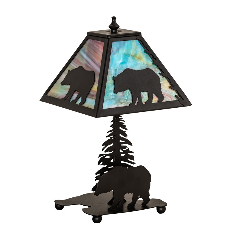 Rustic Lodge Table Lamp