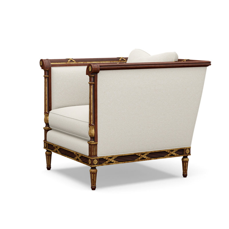The Regent's Visit  Accent Chair, Promise Ecru (Performance fabric) 1353-92
