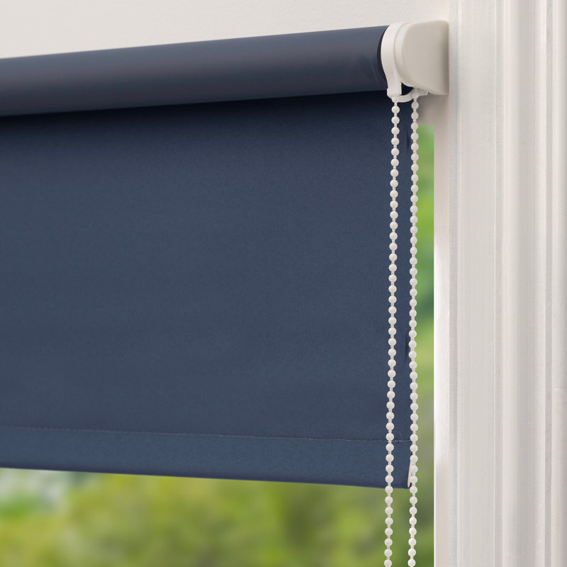 Roller Blind, 60cm W x 160cm L, Navy