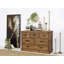 Broussard Solid Wood 122cm W 6 - Drawer Chest of Drawers