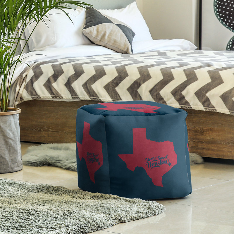 Repose-pieds cube sports houston texas, Couleurs de football