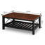 Solid Wood Coffee Table with Storage-822635703