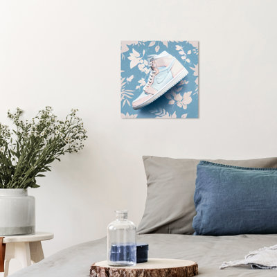 «Carlee Porcelain Sneaker», reproduction sur toile