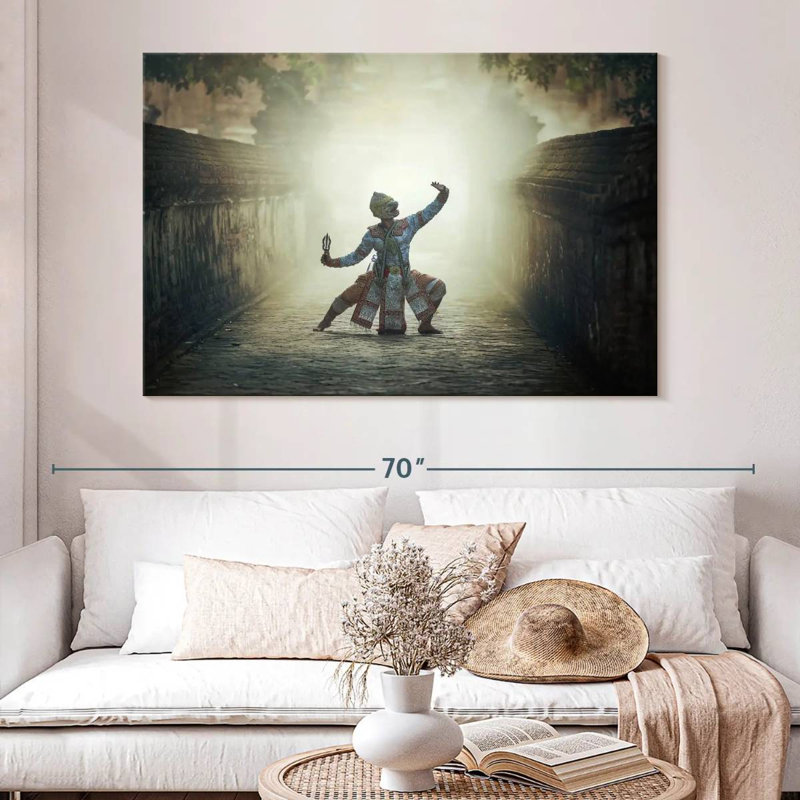 Danseur Enn Khon, H 34 po x l 51 po