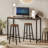 Siljan 2PC Bar Stools 65CM High