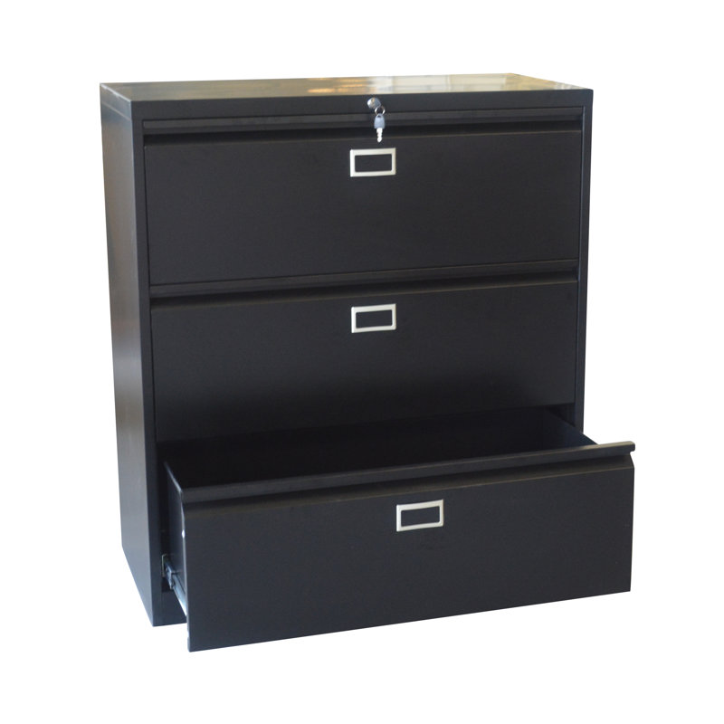TygerClaw 35.4'' Wide 3 -Drawer File Cabinet