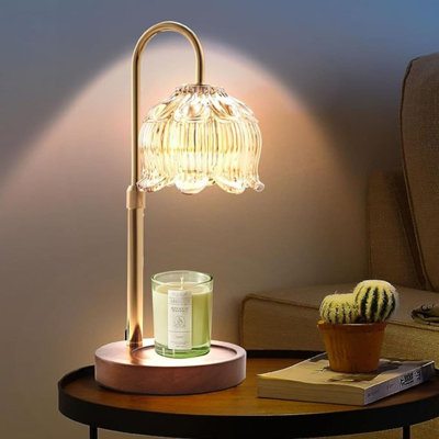 Timed & Dimmable Electric Candle Warmer Lamp