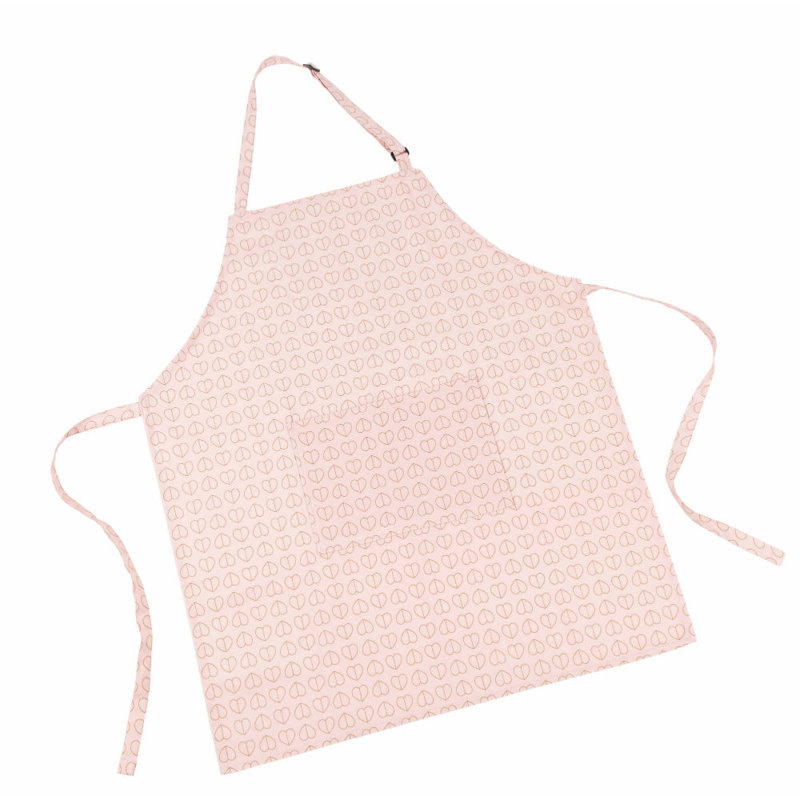 Champagne Bib Apron, Blush