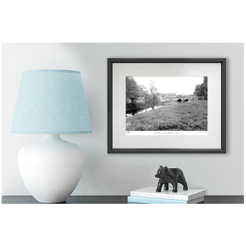 Bladon, Folly Bridge C1960 by Francis Frith - Single Picture Frame Print, 28cm H x 36cm W x 2.3cm D