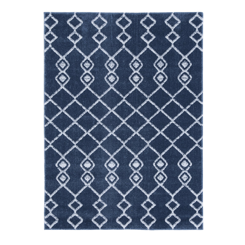 Cedar Moroccan Synthetic Area Rug, Rectangle 120 x 160cm