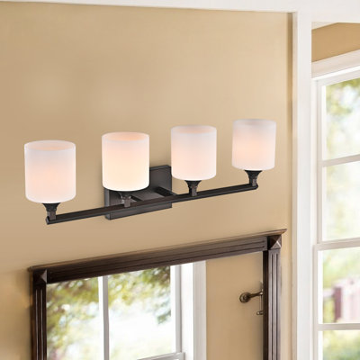 Éclairage pour meuble-lavabo 4 lumières latitude