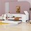 Lit de jour simple avec accoudoirs de rangement, lit gigogne et station de charge Leata-1360846294