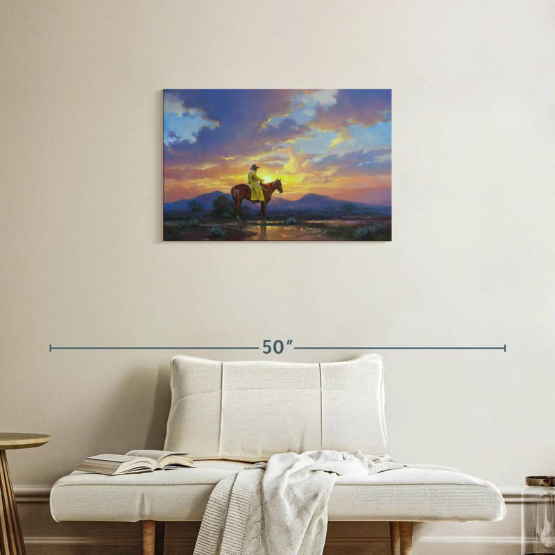 Lelar Sun Burn, 20" H x 30" W