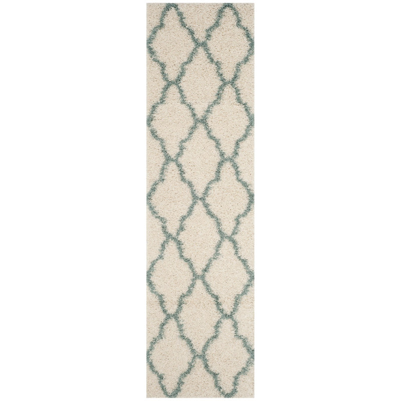 Sgd-Dallas Shag Performance Geometric Rug, Runner 2'3" x 8'