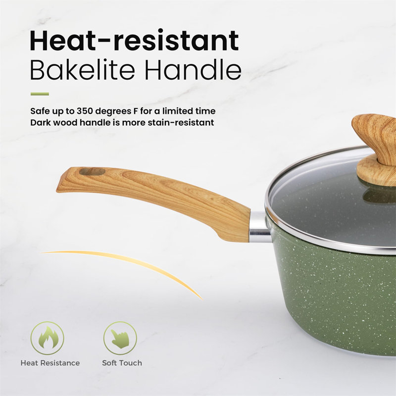30 - Piece Non-Stick Aluminum Cookware Set