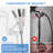 All Metal 10 Inch Shower Head With Handheld Spray Combo, Built-in Mode 3-way Diverter-110812473