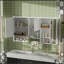 Armoire à miroir 55 po 3-en-1 à fixation murale 55 po avec tablette réglable, charnières à fermeture en douceur, panneau de fibres à densité moyenne de haute qualité, pour meuble-lavabo, salon, rangement de chambre à coucher