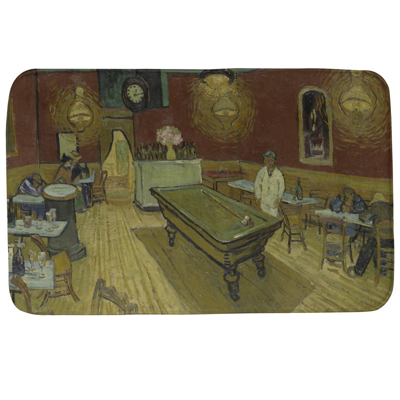 Kandiyohi Memory Foam Non-Slip Bath Rug, 21" W x 34" L
