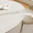 7 - Piece Round Stone Dining Table Set Solid Wood Pedestal (1 Table 6 Chairs)-114216555-114216553