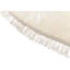 Tapis rond rond beige